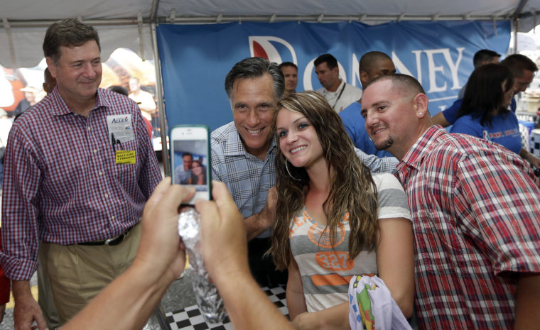 Image: Mitt Romney, George Allen