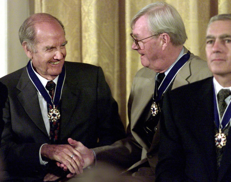 Image: Presidential Medal of Freedom recipients George Mc