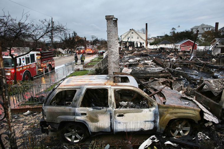 Image: East Coast Begins To Clean Up And Assess Damage From Hurricane Sandy