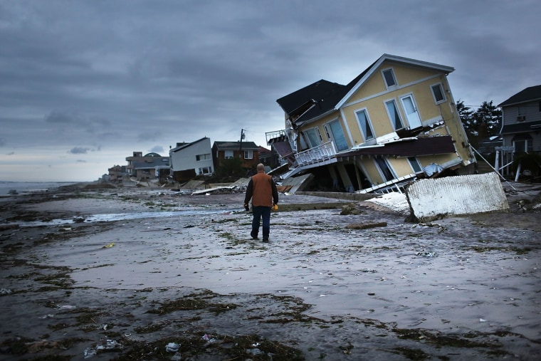 Image: East Coast Begins To Clean Up And Assess Damage From Hurricane Sandy