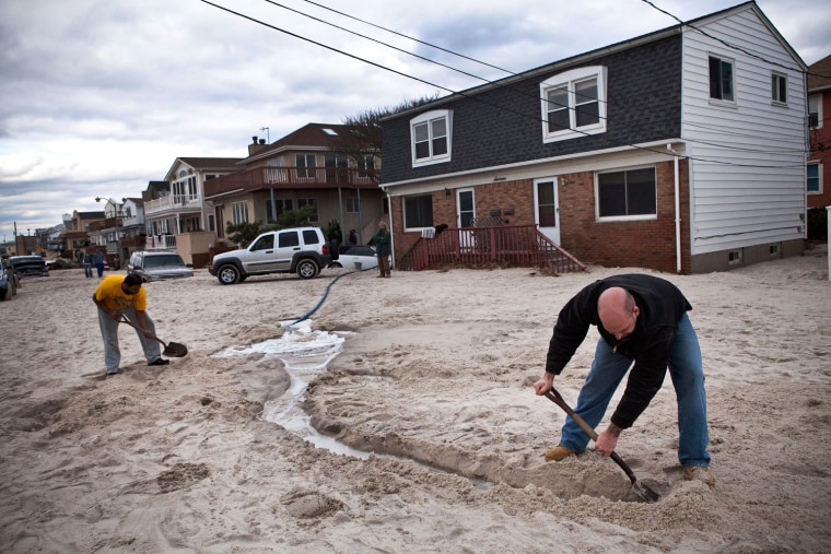 Image: East Coast Begins To Clean Up And Assess Damage From Hurricane Sandy