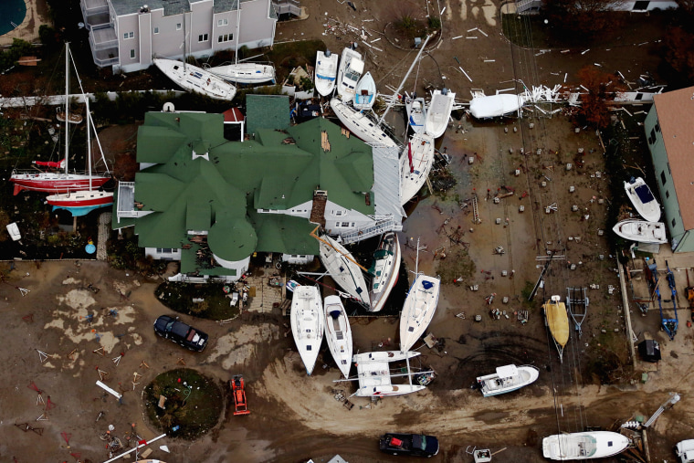 Image: East Coast Begins To Clean Up And Assess Damage From Hurricane Sandy