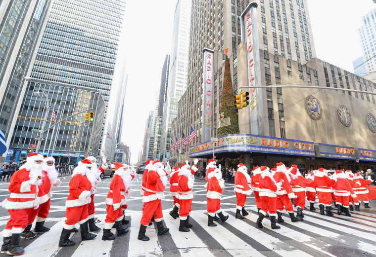 Image: 110th Annual Sidewalk Santa Parade