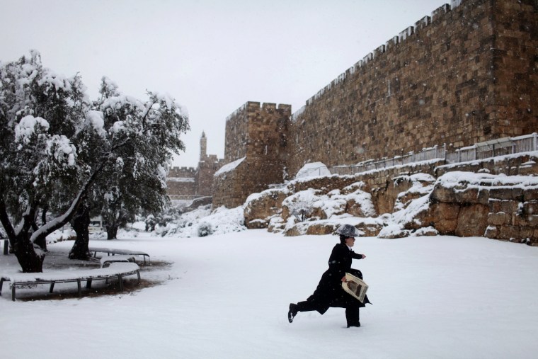 Image: Snow in Jerusalem