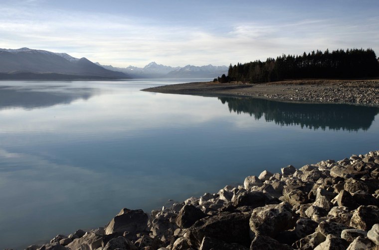 Lake Pukaki, the main Hydro lake of the South Isla