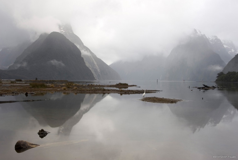 The mists of Milford Sound On calm days, the deep waters of Milford Sound reflect the landscapes like a perfect mirror. And when clouds linger around the towering peaks there is a feeling of almost complete isolation from the outside world. This fiord and thirteen others are part of a protected national park and World Heritage site. Tourism Holdings