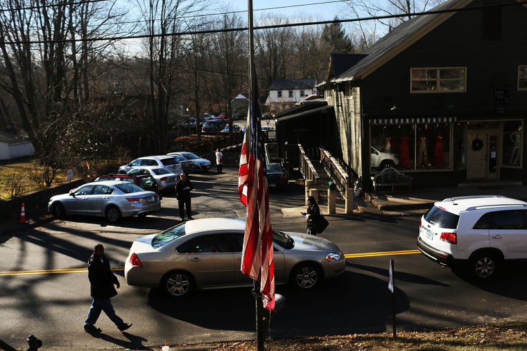 Image: Connecticut Community Copes With Aftermath Of Elementary School Mass Shooting