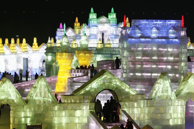 Image: CHINA-LEISURE-ICE FESTIVAL