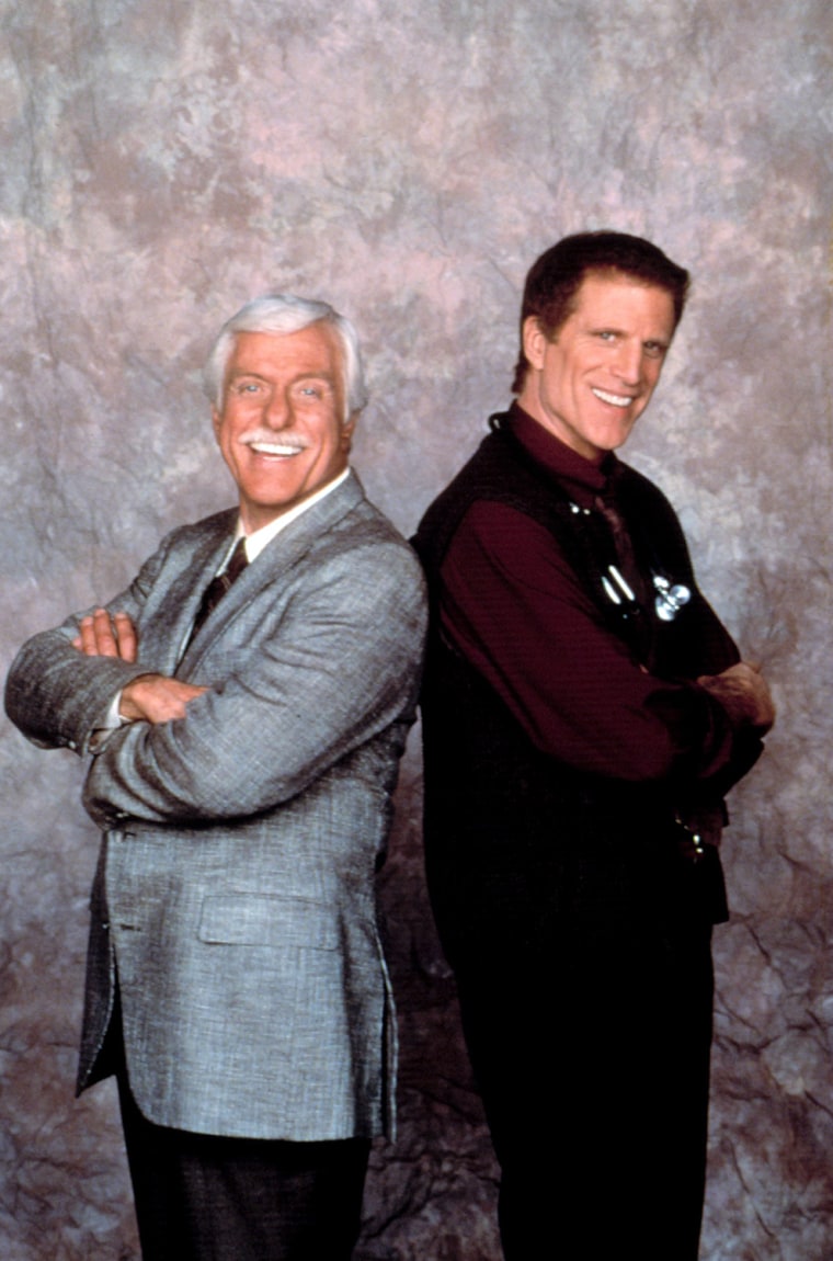 BECKER, Dick Van Dyke, Ted Danson, 1998-2004. episode Becker the Elder aired 2/15/99, (c)Paramount Television/courtesy Everett Collection