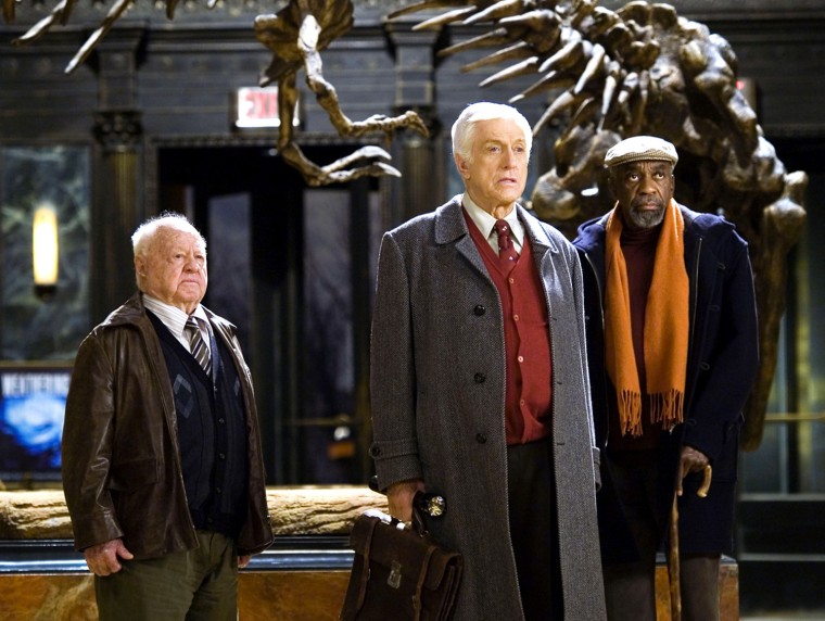 NIGHT AT THE MUSEUM, Mickey Rooney, Dick Van Dyke, Bill Cobbs, 2006. TM &amp; Copyright  ©20th Century Fox Film Corp. All rights reserved./courtesy Everett Collection