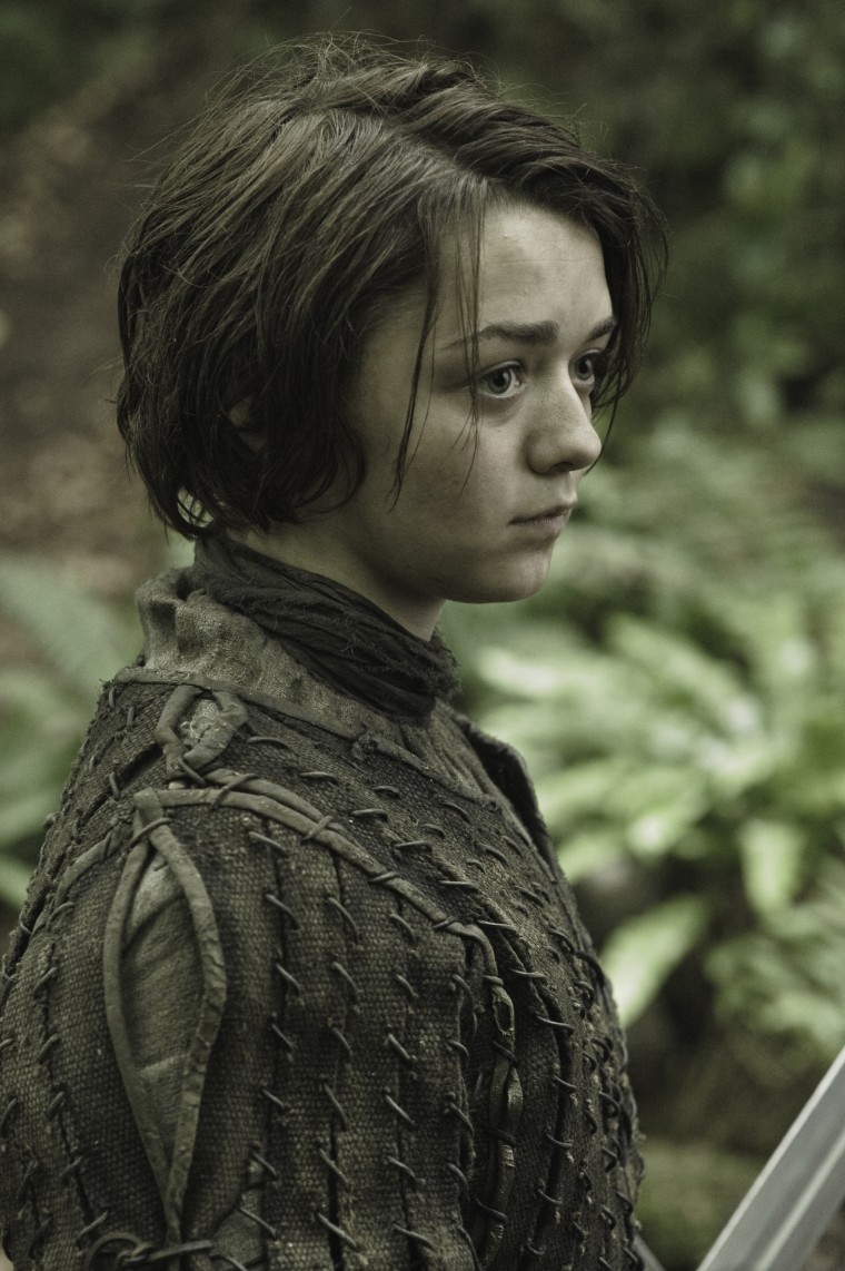 Maisie Williams as Arya Stark on \"Game of Thrones\"