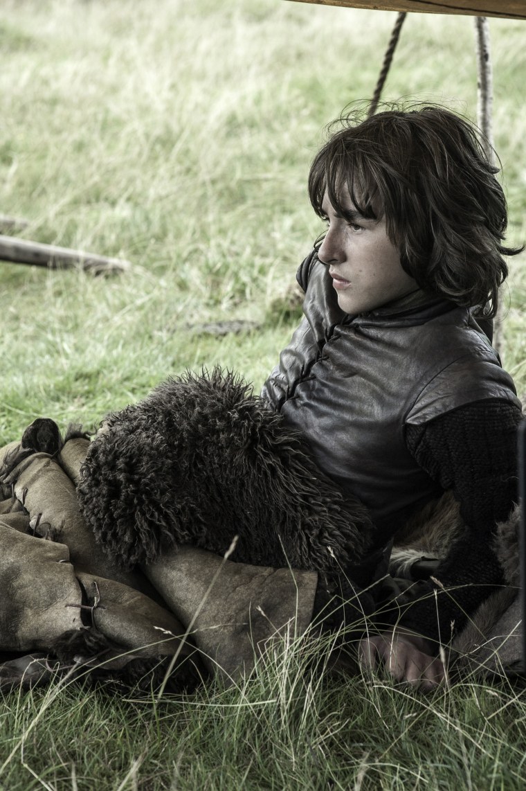 Isaac Hempstead as Bran Stark on \"Game of Thrones\"
