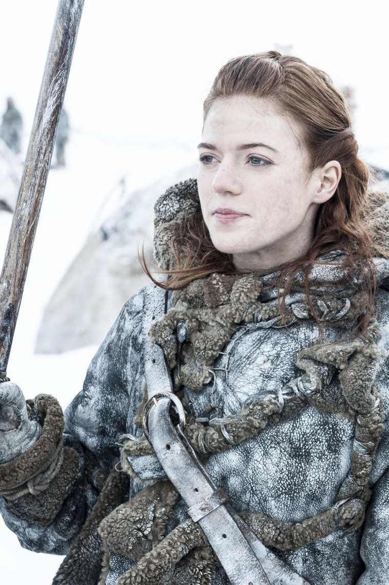 Rose Leslie as Ygritte on \"Game of Thrones.\"