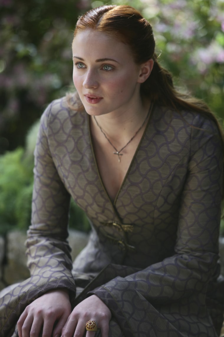 Sophie Turner as Sansa Stark on \"Game of Thrones.\"
