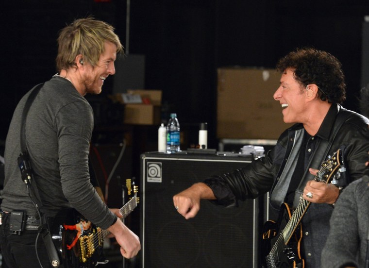Image: CMT Crossroads: Journey And Rascal Flatts - Rehearsals