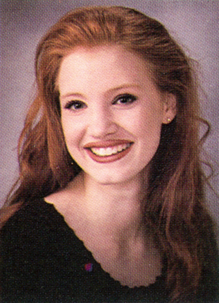 Jessica Chastain Senior Year 1995
El Camino High School, Sacramento, CA
Credit: Seth Poppel/Yearbook Library