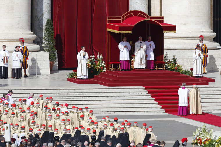 Image: Pope Francis' inauguration