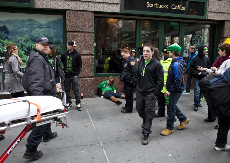 Image: Annual St. Patrick's Day Parade Held In New York City