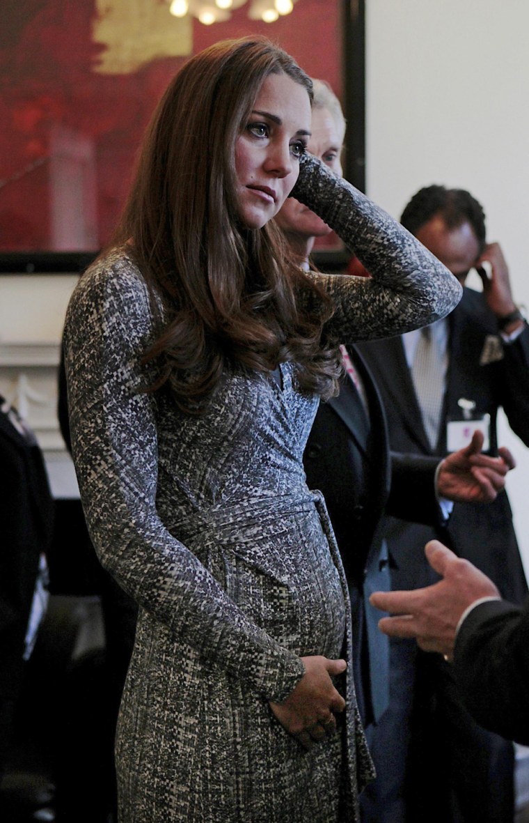 Image: Britain's Catherine, Duchess of Cambridge visits the Hope House residential treatment centre in London
