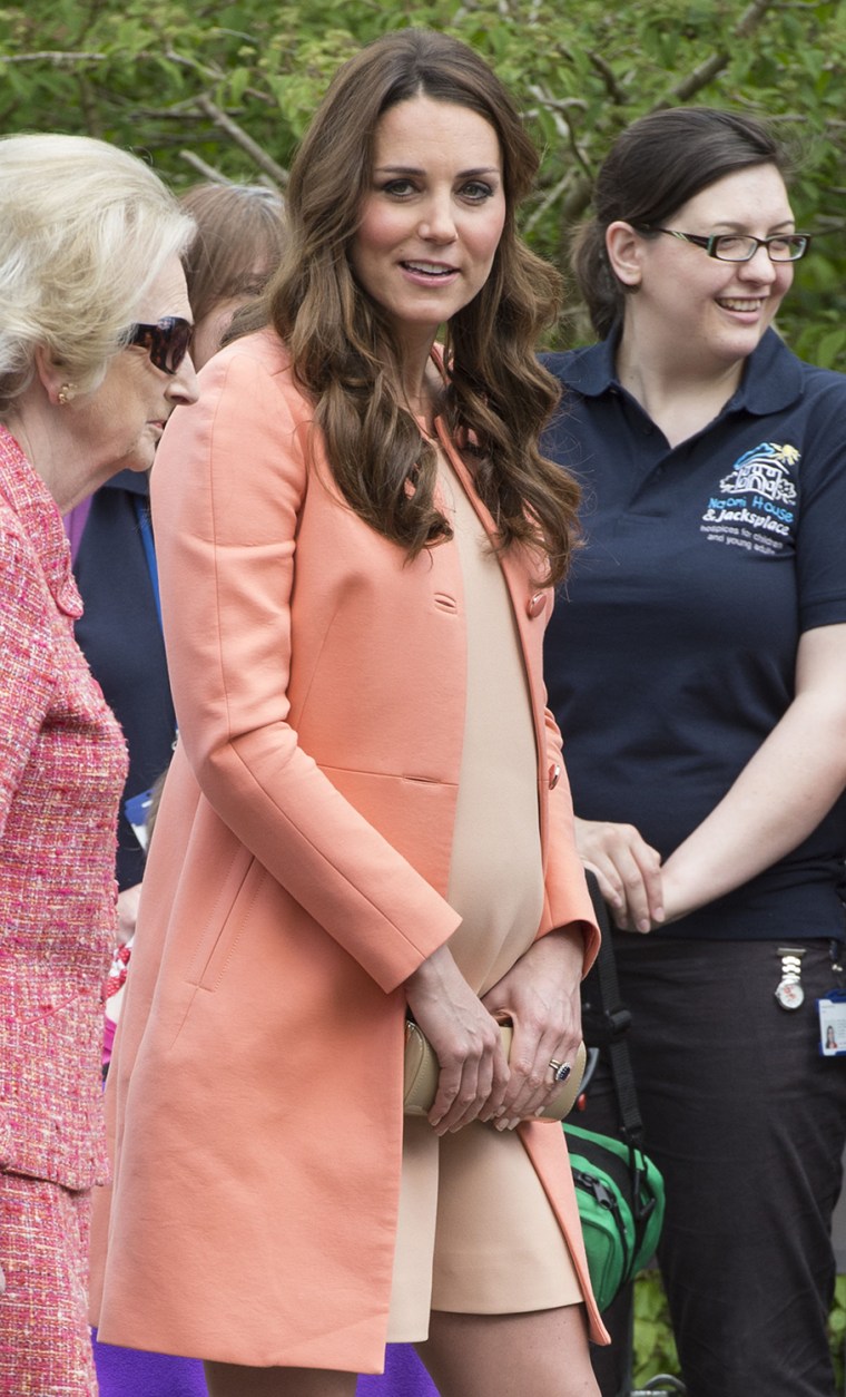 Image: The Duchess Of Cambridge Visits Naomi House