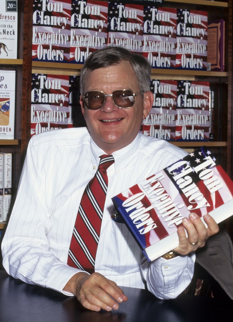 Image: FILE: Author Tom Clancy Dead At 66  Ron Galella Archive - File Photos