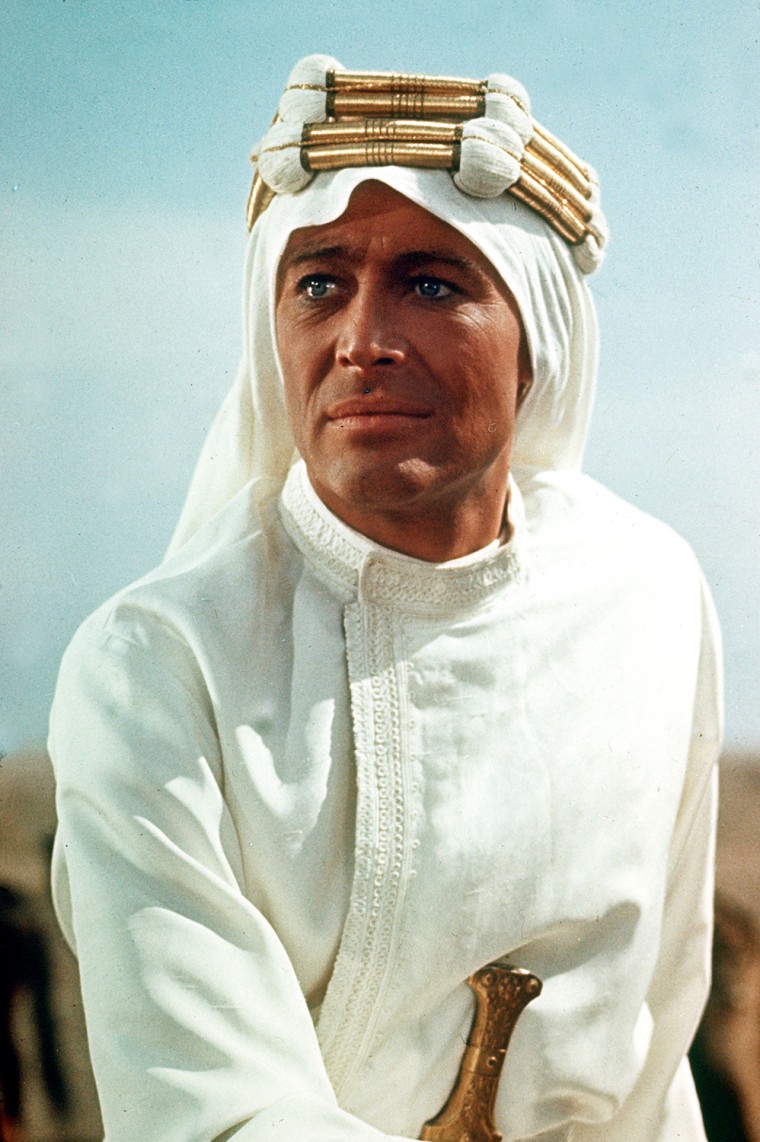 Image: Peter O'Toole as Lawrence of Arabia