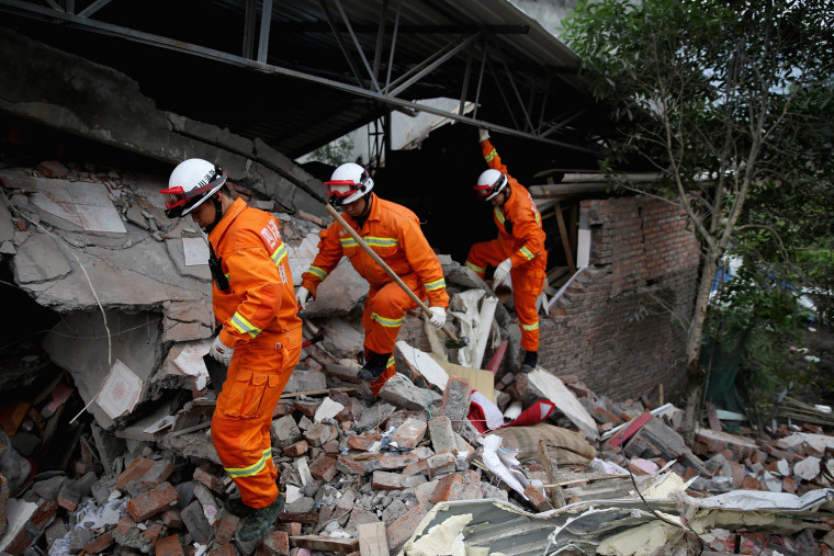 Image: Over 200 Dead, Thousands Injured As Strong Earthquake Hits Sichuan Province