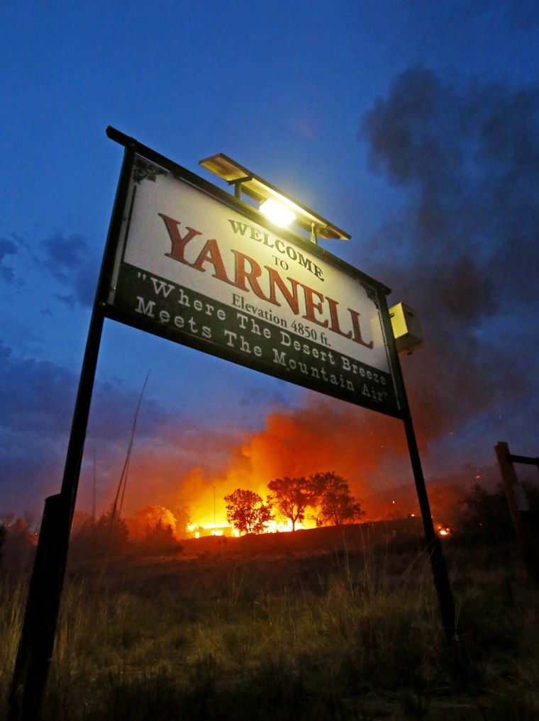 Image: Yarnell Hill Fire