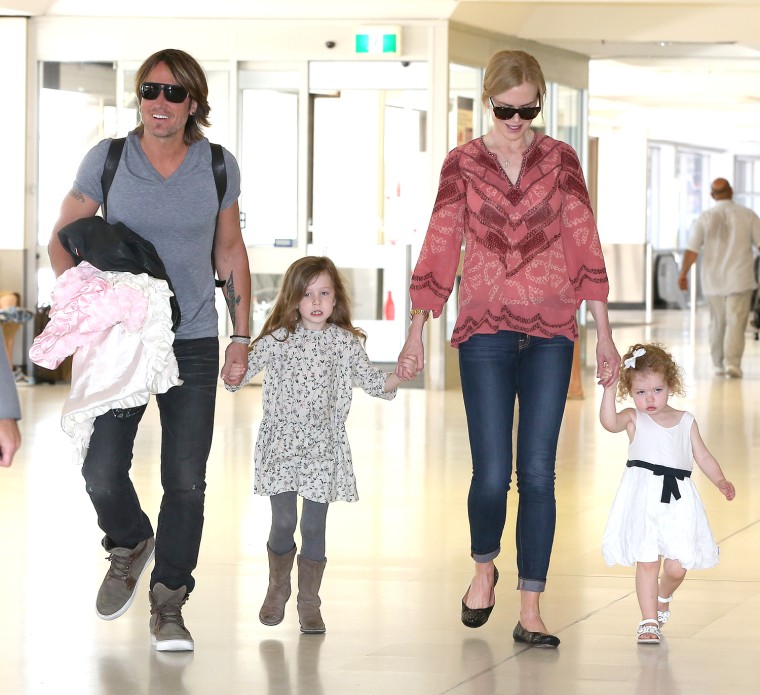 Nicole Kidman has two children from her first marriage to Tom Cruise, and another two with current husband Keith Urban. The actress gave birth to her first daughter with Urban, named Sunday Rose, in 2008. It was a sweet moment for Kidman — and fans — as the actress had been rather public about her struggles with infertility. <br><br>

The couple had their second daughter, Faith Margaret, with a surrogate in 2010.
