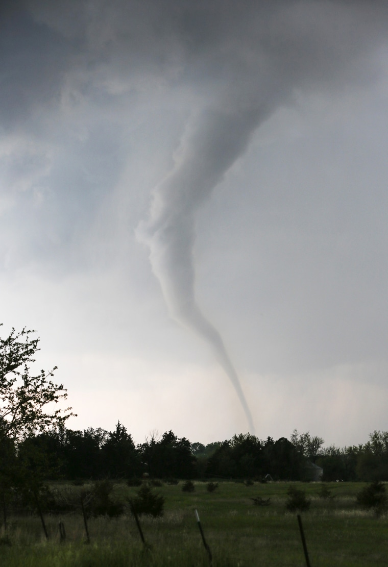 Image: Tornado touches down near Viola, Kan.
