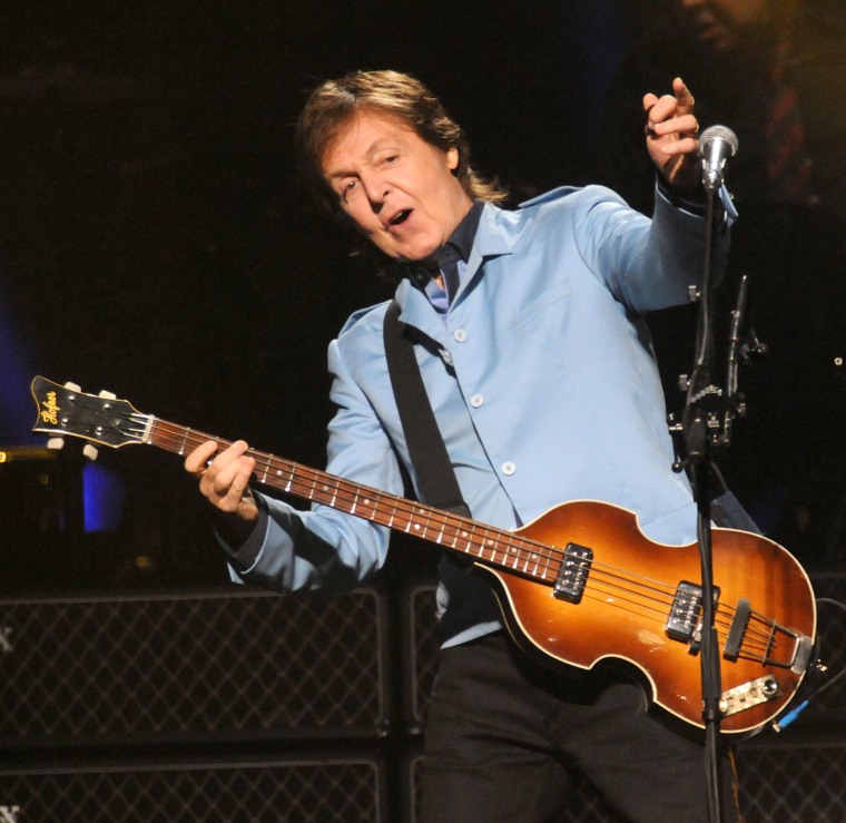 Image: Paul McCartney Performs At Amway Center