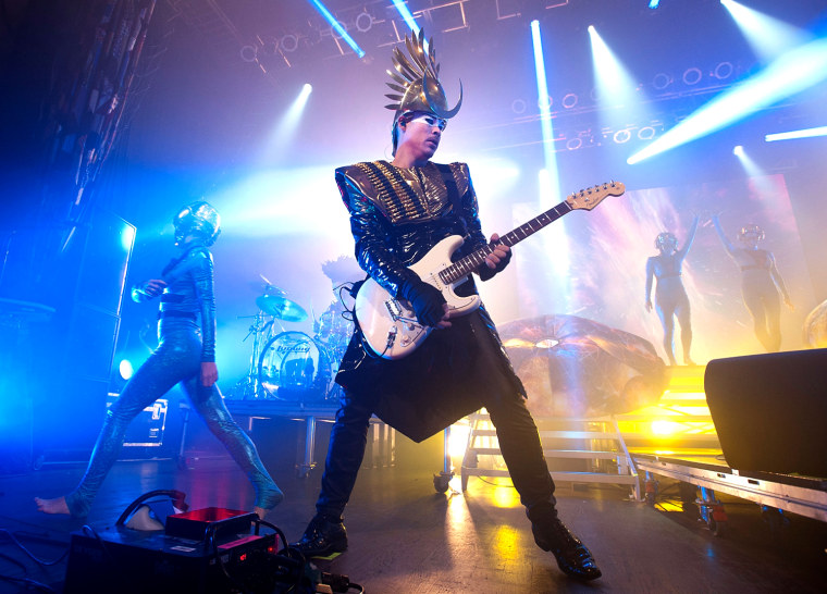 Image: Yahoo! On The Road - Artists Empire Of The Sun And Gold Fields In Concert - Dallas, TX