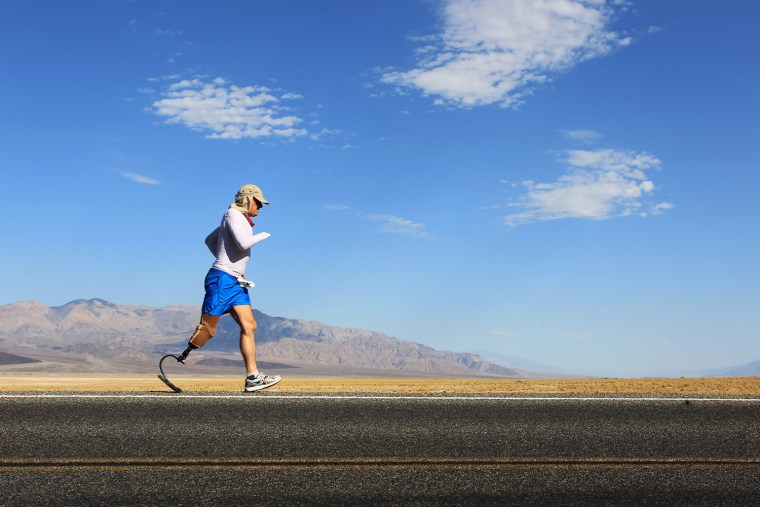 Image: Annual Badwater Ultra Marathon Held In Death Valley's Extreme Heat