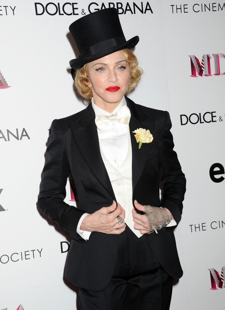 Image: Dolce &amp; Gabbana And The Cinema Society Present The Epix World Premiere Of \"Madonna: The MDNA Tour\"