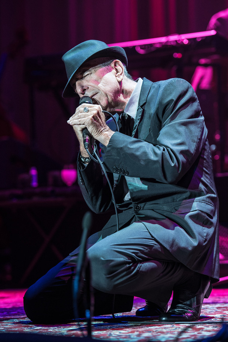 Image: Leonard Cohen In Concert At Bercy