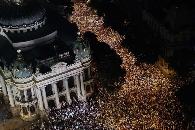 Image: Protest in Brazil