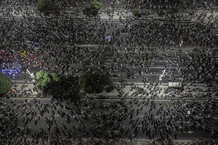 Image: Protest in Rio de Janeiro