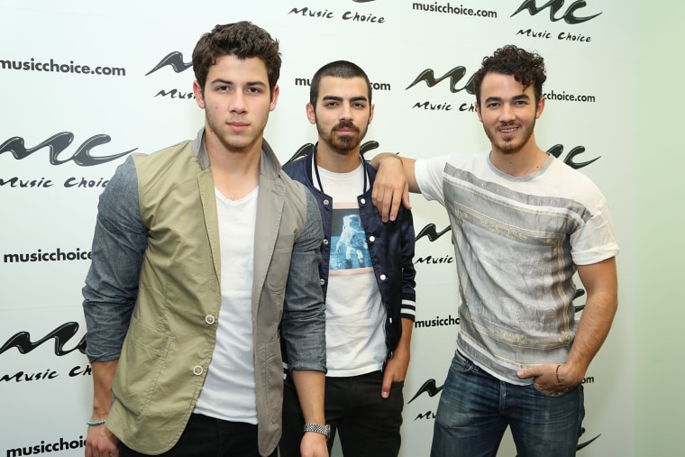 Image: Jonas Brothers Visit Music Choice's \"U&amp;A\"