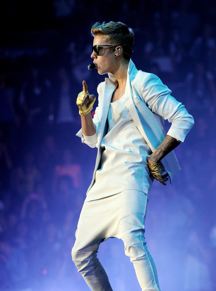 Image: Justin Bieber Performs At The Staples Center