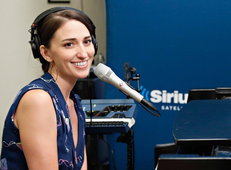 Image: Sara Bareilles Previews Her New Album On The Pulse In The SiriusXM Studios