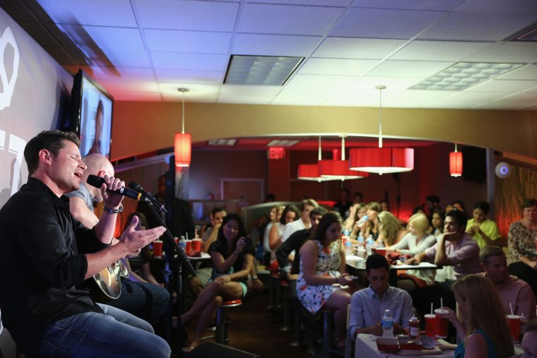 Image: Wendy's Pretzel Love Songs Event With Nick Lachey