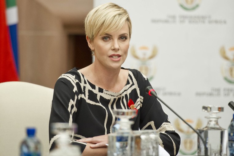 Image: Charlize Theron in Fight Against Aids