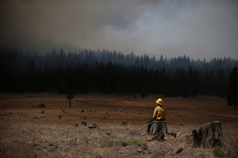 Image: Rim Fire Continues To Burn Near Yosemite National Park