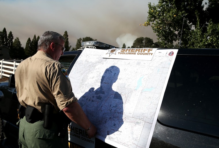 Image: Rim Fire Burns Near Yosemite National Park