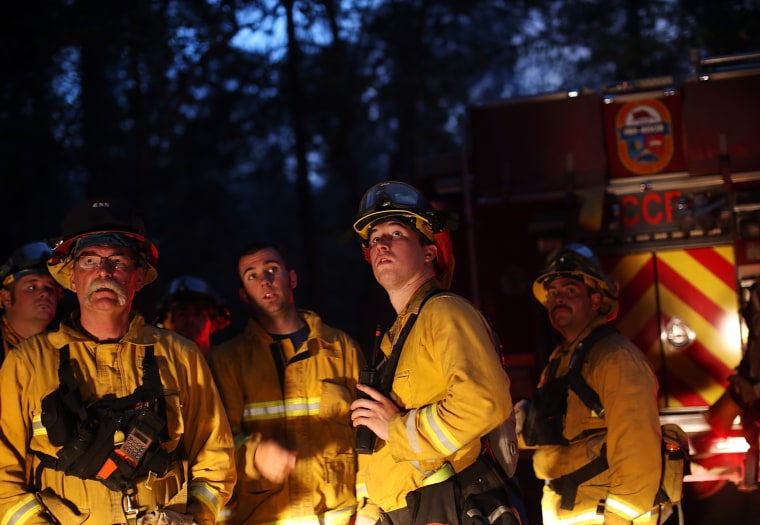 Image: Rim Fire Burns Near Yosemite National Park