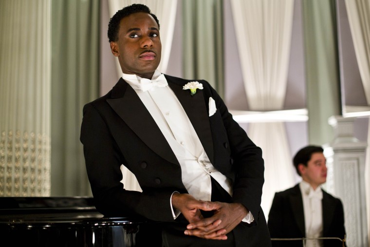 Downton Abbey Season 4
Premieres Sunday, January 5 at 9pm ET on MASTERPIECE on PBS
Gary Carr as Jack Ross

Shown: Gary Carr as Jack Ross

© Nick Briggs/Carnival Film &amp; Television Limited 2013 for MASTERPIECE

This image may be used only in the direct promotion of MASTERPIECE CLASSIC. No other rights are granted. All rights are reserved. Editorial use only. USE ON THIRD PARTY SITES SUCH AS FACEBOOK AND TWITTER IS NOT ALLOWED.
