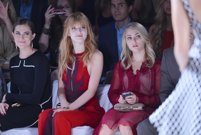 Image: Diane Von Furstenberg - Front Row - Mercedes-Benz Fashion Week Spring 2014