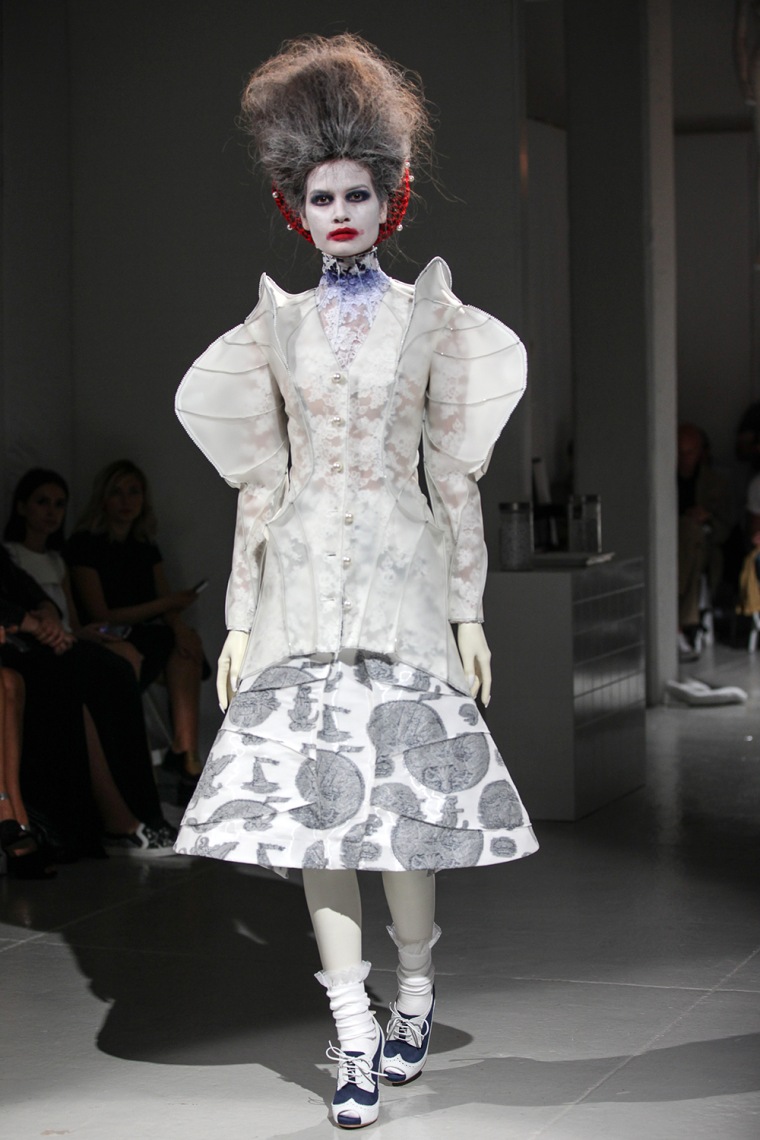 Bizarre style at New York Fashion Week Spring 2014