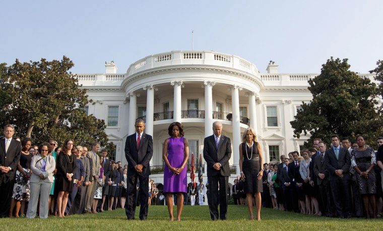 Image: Barack Obama, Michelle Obama, Joe Biden, Jill Biden