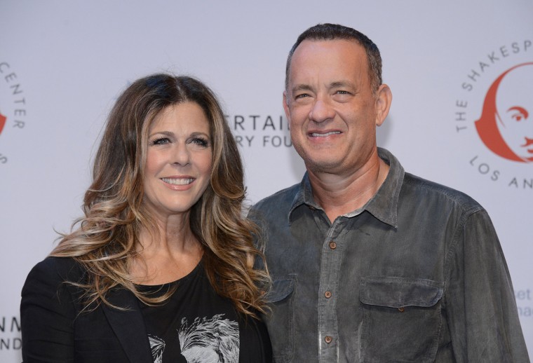 Image: Rita Wilson and Tom Hanks attend The Shakespeare Center of Los Angeles 23rd Annual Simply Shakespeare benefit in Santa Monica, California